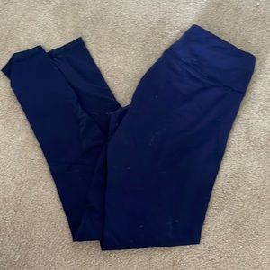 Blue Lululemon leggings. Size XS.